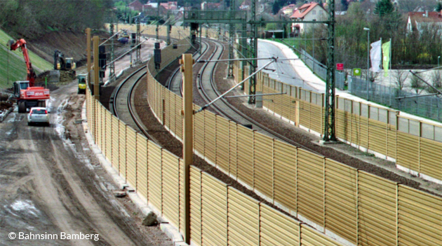 Schallschutzmauern in Erfurt